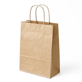 Torby Papierowe Brązowe Gładkie