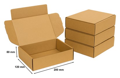 Pakiet - Karton wykr. 200x120x80mm B320 -10 szt