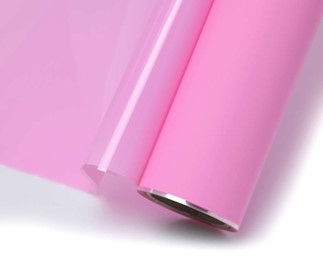 różowy matowy celofan