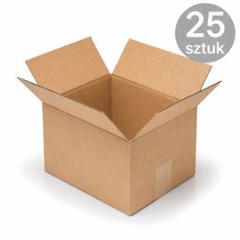 karton klapowy brązowy 300x250x190 mm 25 sztuk