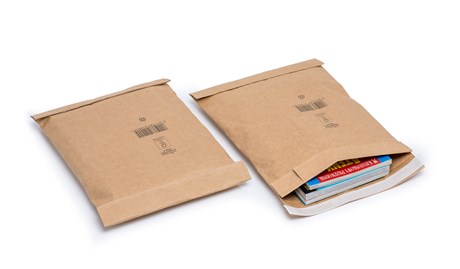 Koperty Wyściełane Brązowe 195x280 - karton 100 sztuk