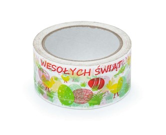 Taśma Wielkanocna 50mm/54m do zaklejania kartonów
