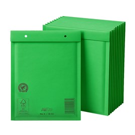 Koperty bąbelkowe D14 Zielone - 100szt