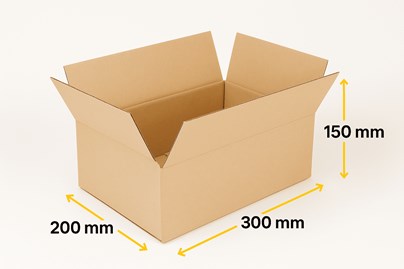 Karton klapowy brązowy