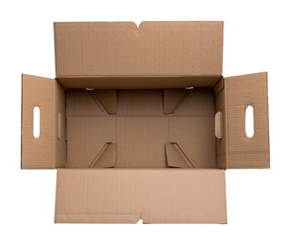 Mocny karton przeprowadzkowy 550x300x320 mm EB580 z uchwytem 5 warstw