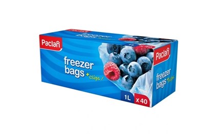 Paclan Woreczki do mrożenia 1L 40 szt