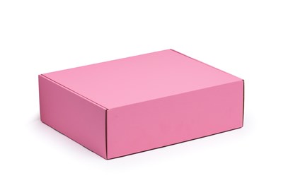 Różowy karton wykrojnikowy 220x205x70 mm