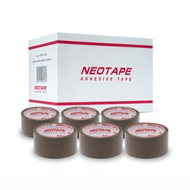 Taśma klejąca AKRYL Brązowa 48mm/45m NEOTAPE, KARTON - 72szt
