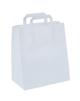 Pakiet Torba 250x150x300 / BIAŁA GŁADKA 10szt