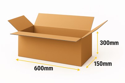 Kartony klapowe 600x300x150mm