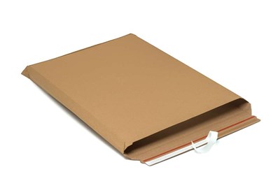 Koperta kartonowa A2 414x570mm Flyer Wellpocket z paskiem i zrywką