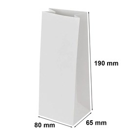 Torebka Papierowa Ekologiczna Biała