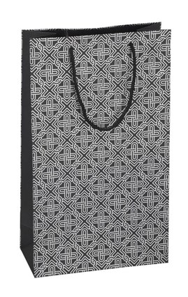 Torebka na wino 210x100x360mm K-422 podwójna ZGS
