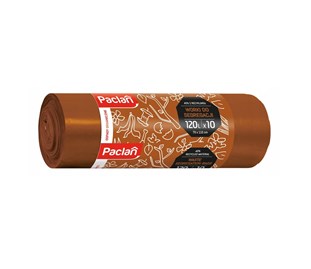 Paclan worek do segr bio odpady 120l 10 szt br.