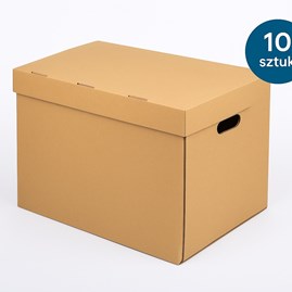 karton przeprowadzkowy, karton 500x305x325, karton fala B, karton 45 l, pakiet 10 sztuk
