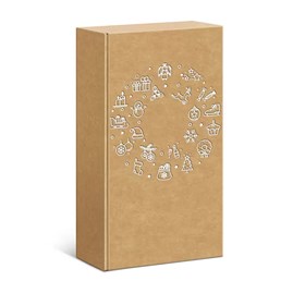 Pudełko Premium na 2 wina SIMPLY 360x192x93mm