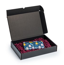 Karton czarny 470x350x100 mm – wykrojnikowy, fasonowy, e-commerce