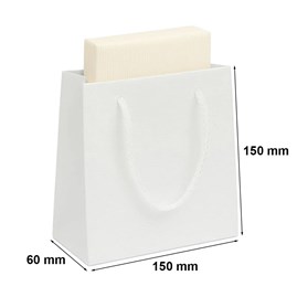 Torba Lakierowana Biała