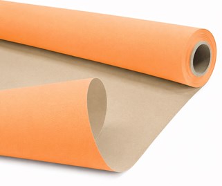 Papier kraft DUO brzoskwinia kremowy rolka 79 cm 40 m