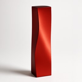 Karton Świąteczny Na Wino Czerwony 360x78x78 mm