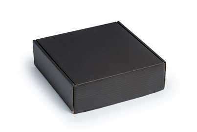 Kartonik czarny 290x230x80 F427  pudełko fasonowe ozdobne