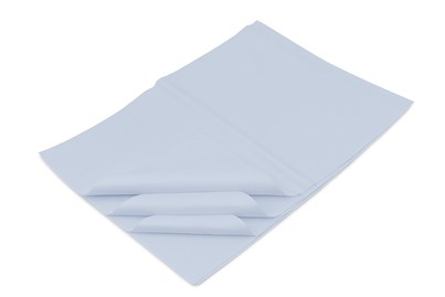 Bibuła gładka 20g 50x70cm Błękitna – ozdobna – 100 arkuszy