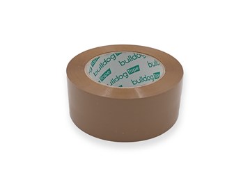 Taśma pakowa HOTMELT Brąz 48mm/132m BULLDOG