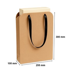 torba z tektury falistej