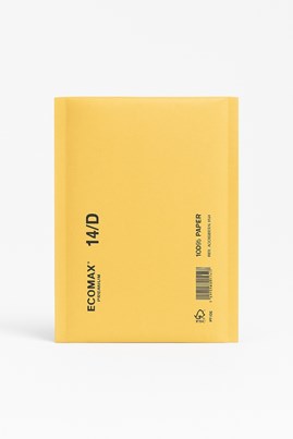 Papierowe koperty bąbelkowe ECOMAX D14 brązowe – 100 sztuk EKO