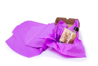 Fioletowa bibuła gładka arkusze