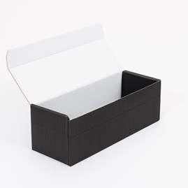 Karton Karbowany na wino 323x105x110mm(zew)Czarny