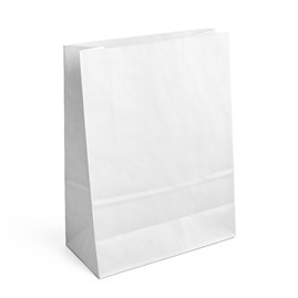 Papierowa Torba Ekologiczna 120x90x320 Biała - Pakiet 100 szt