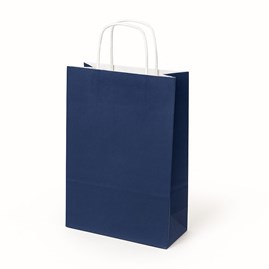 Torba Papierowa Ozdobna Granatowa 