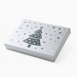 Pudełko Magnetyczne Christmas Biały 280x210x40mm (zew) M