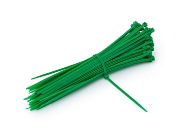 Zielona opaska zaciskowa