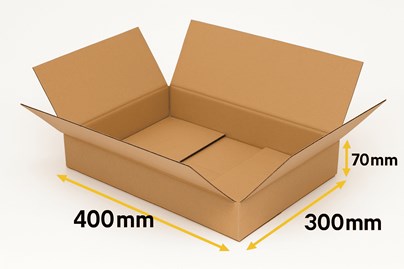 Karton Klapowy 400x300x70 mm Paczkomat Inpost Gabaryt A