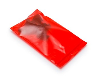 Woreczki strunowe 80x120mm 50um 50 szt. CZERWONE