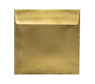 Koperty ozdobne kwadrat K4 HK Matowy Złoty 120gsm, 50 sztuk