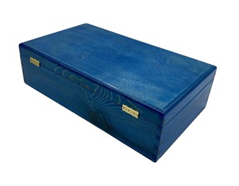 drewniane pudełko na wino