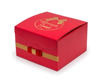 świąteczne pudełko prezentowe