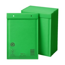 Koperty bąbelkowe G17 Zielone - 100szt