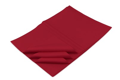 Bibuła ozdobna 20g 50x70cm Czerwona Rubinowa– do prezentów 100 arkuszy