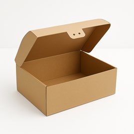 Eko Karton Karbowany z Pokrywką – Kufer na Prezent 320x200x100 mm