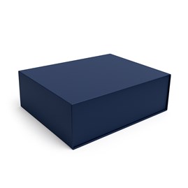 Pudełko Magnetyczne Granatowe 250x180x70mm Opakowanie Prezentowe