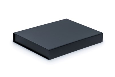Pudełko Magnetyczne Czarne 330x255x45mm(zew) A4 Opakowanie Ozdobne