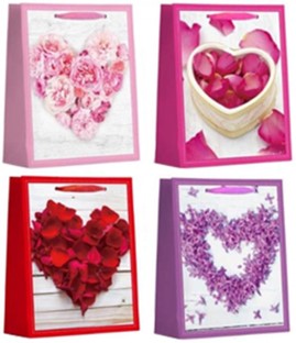 Torba Lux A4 26x10x32cm TK-22001 (serca) 12szt.