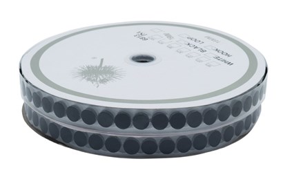 Kółko Rzepowe 13mm Czarne 1500szt Haczyk + Pętelka