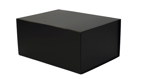 Pudełko magnetyczne 430x330x200mm Czarne na prezent magnes ozdobne A3
