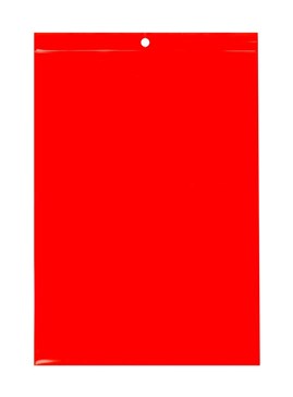 Torebka strunowa 250x350mm 100 um 50szt. CZERWONA