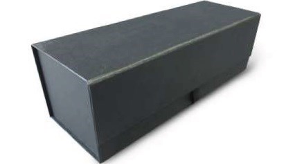 Pudełko na 1 wino CZARNE 340x100x95mm (zewn.) MAGNES